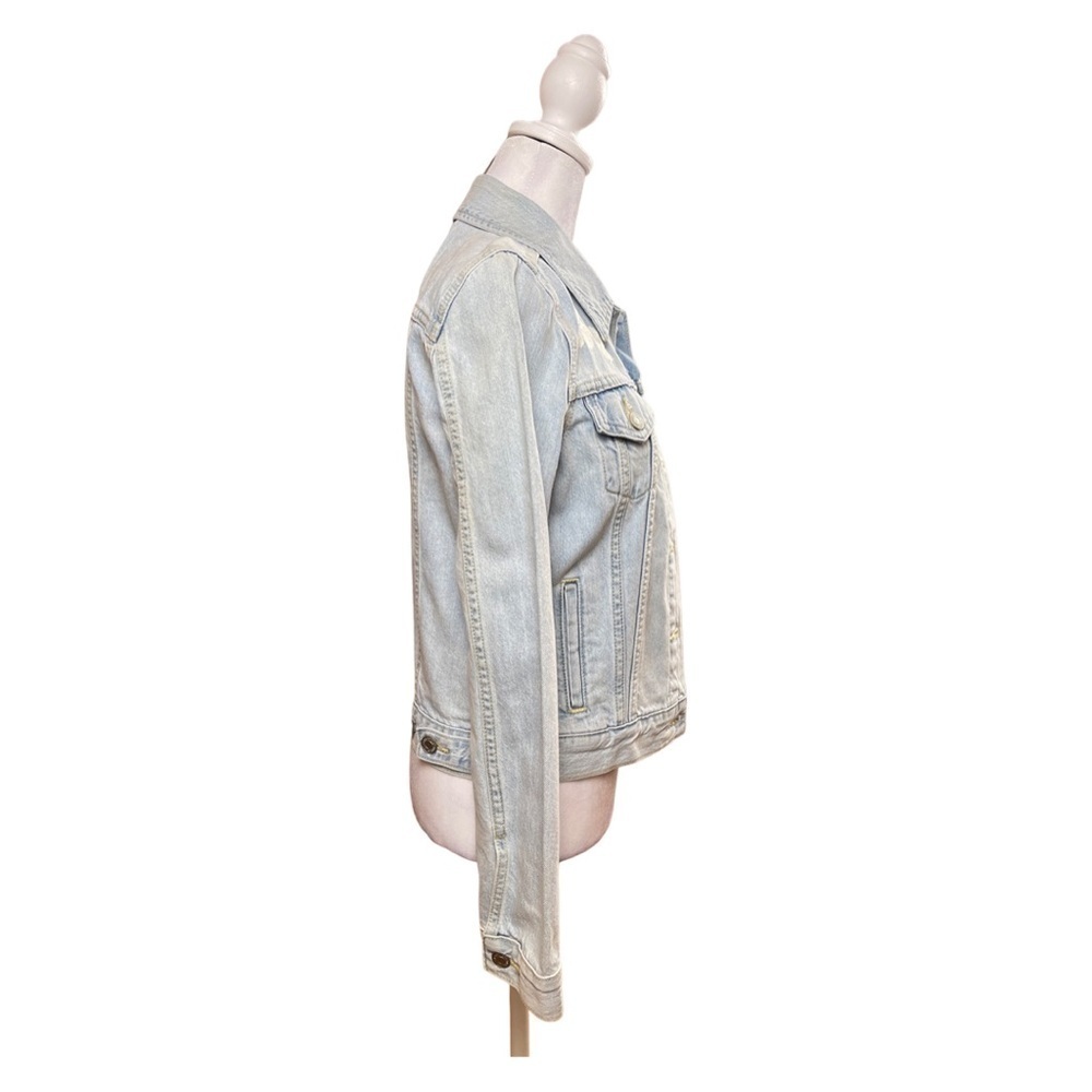 Levi Strauss Light Embroidered Denim Jacket | Size XS - Picture 5 of 9